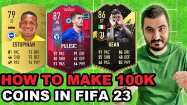 HOW TO MAKE 100K COINS IN FIFA 23! FIFA 23 SNIPING FILTERS! FIFA 23 TRADING METHODS!