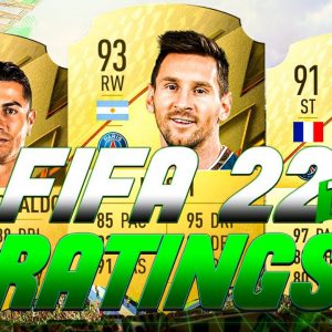 FIFA 22 PLAYER RATING ARE HERE!! TOP 22 & MORE!! (CONFIRMED) FIFA 22 Ultimate Team
