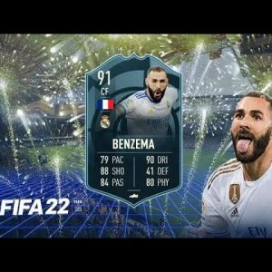 FIFA 22 POTM KARIM BENZEMA SBC COMPLETED AND Pack opening Packed A WALKOUT