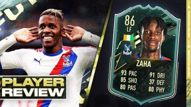WHAT A BEAST! 86 WINTER WILDCARD WIILFRIED ZAHA PLAYER REVIEW - FIFA 22 ULTIMATE TEAM
