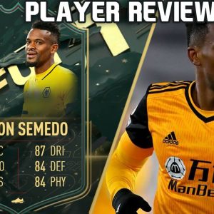 HE IS BACK! 👀 86 WINTER WILDCARDS NELSON SEMEDO PLAYER REVIEW! FIFA 22 ULTIMATE TEAM