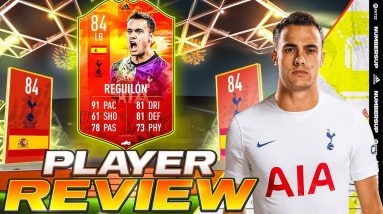 CHEAP BARGAIN🤔?! 84 ADIDAS NUMBERS UP SERGIO REGUILON PLAYER REVIEW - FIFA 22 ULTIMATE TEAM