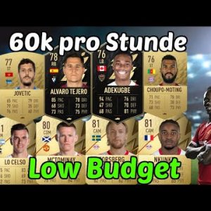 60k pro Stunde💰 Low Budget 📈 + Mit 250k + traden🔥 Trading Tipps Fifa 22
