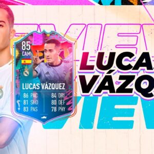 ¿ MEJOR QUE DE JONG ? REVIEW LUCAS VAZQUEZ 85 OUT OF POSITION FIFA 23 ULTIMATE TEAM