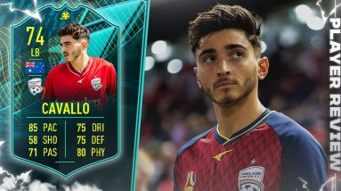 THIS LEFT BACK IS INSANE!! 💨 74 TOTW Josh Cavallo Player Review! FIFA 22 Ultimate Team