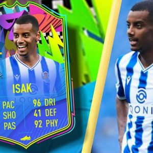 THE CHEAP BEAST! 🔥 SUMMER STARS 95 ISAK PLAYER REVIEW - FIFA 21 ULTIMATE TEAM