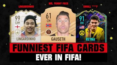 FUNNIEST FIFA CARDS EVER! 😂😜 ft. Gauseth, Lingardinho & Reyna!