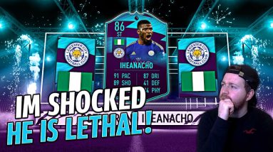 I'M SHOCKED, HE IS LETHAL! | 86 PL POTM IHEANACHO PLAYER REVIEW! | FIFA 21 Ultimate Team