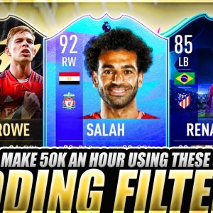 HOW TO MAKE 50K COINS AN HOUR FIFA 22! EASIEST WAY TO MAKE COINS ON FIFA 22! BEST TRADING METHOD!