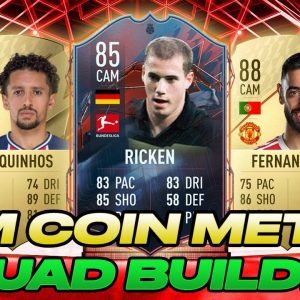 THE BEST META 1 MILLION COIN SQUAD BUILDER! GET MORE WINS! FIFA 22 ULTIMATE TEAM!