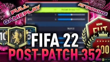 BEST *POST PATCH* PRO 352 CUSTOM TACTICS + PLAYER INSTRUCTIONS - #FIFA22 ULTIMATE TEAM