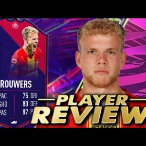 81 BROUWERS EREDIVISIE PLAYER OF THE MONTH PLAYER REVIEW POTM BROUWERS FIFA 22 ULTIMATE TEAM