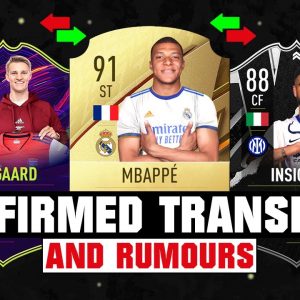 ALL NEW CONFIRMED TRANSFERS & RUMOURS - FOOTBALL! ✅😱 ft. Insigne, Odegaard, Mbappe... etc