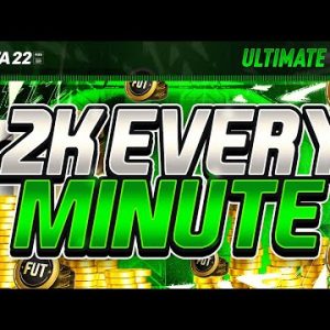 NO WAY! 2K EVERY 60 SECONDS FIFA 22 BEST TRADING METHOD (FIFA 22 SNIPING FILTERS & INVESTING)