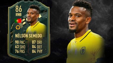 NELSON SEMEDO - WINTER WILDCARDS FIFA 22 PLAYER REVIEW I FIFA 22 ULTIMATE TEAM