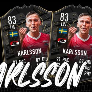 FIFA 22 SIGNATURE SIGNINGS KARLSSON PLAYER REVIEW | 99 AGILITY SWEDISH BEAST!!! 😱