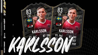 FIFA 22 SIGNATURE SIGNINGS KARLSSON PLAYER REVIEW | 99 AGILITY SWEDISH BEAST!!! 😱
