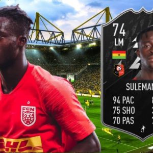 FIFA 22: SILVER STARS OBJECTIVE SULEMANA 74 PLAYER REVIEW | #FIFA22 ULTIMATE TEAM