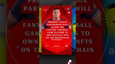 #premierleague and #sorare  launch #nft  trading cards revolutionizing football collectibles