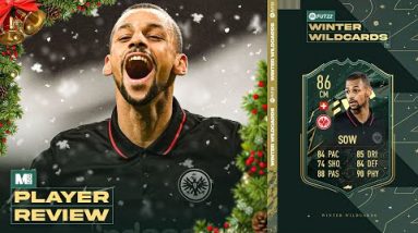 WINTER WILDCARD SOW REVIEW | 86 WINTER WILDCARD SOW PLAYER REVIEW | FIFA 22 ULTIMATE TEAM