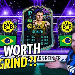 IS HE WORTH THE GRIND?! | 87 FUTURE STARS REINIER PLAYER REVIEW! | FIFA 21 Ultimate Team