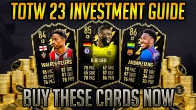 MAKE COINS IN FIFA THIS MONTH!!! TEAM OF THE WEEK #23 INVESTMENT GUIDE!!! FIFA 22 ULTIMATE TEAM