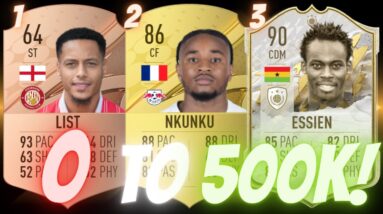 0 Coins To 500K Quickly! How To Make 500k In FIFA 23 Ultimate Team