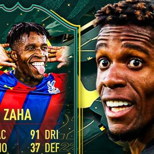 BETTER THAN PULISIC?! 😨 86 WINTER WILDCARD ZAHA PLAYER REVIEW! - FIFA 22 Ultimate Team