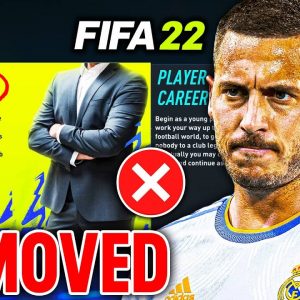 10 THINGS REMOVED from FIFA 22 CAREER MODE!!!
