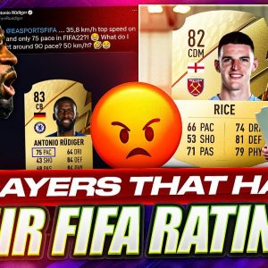 15 Footballers that Hate their FIFA 22 Player Ratings!