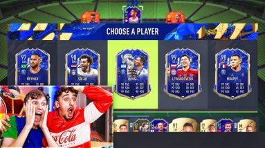 195 RATED!! - TEAM OF THE YEAR FUT DRAFT vs AnEsonGib!! - FIFA 22