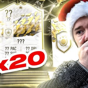20 x BASE OR MID ICON UPGRADE PACKS!!! FIFA 22