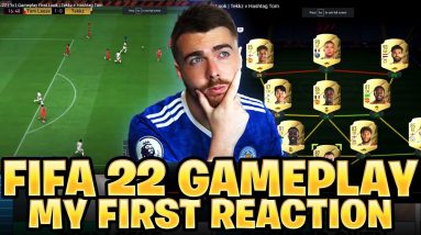 FIFA 22 OFFICIAL GAMEPLAY!!! MY FIRST REACTION TO FUT 22 - FIFA 22 Ultimate Team