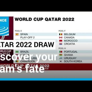 2022 World Cup Draw: Discover your team's fate for Qatar • FRANCE 24 English