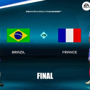 FIFA 23 - Brazil vs. France - FIFA Women's World Cup Final 2023 | PS5™ Gameplay [4K60]