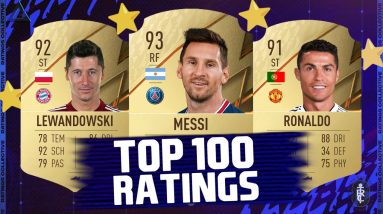FIFA 22 TOP 100 RATINGS! 😱⭐ ALLE STATS + SKILL MOVE & WEAK FOOT UPGRADES! | FIFA 22 Ultimate Team