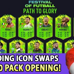 🔴⚽ LIVE NOW - Opening 84 x 20 Grinding Icon Swaps - Festival of Futball PTG 6pm Content FIFA 21
