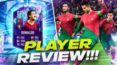 87 Flashback Cristiano Ronaldo Player Review!