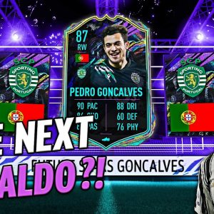 IS HE THE NEXT CR7?! | 87 RW FUTURE STARS PEDRO GONCALVES PLAYER REVIEW! | FIFA 21 Ultimate Team