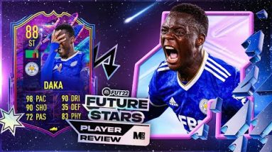 88 FUTURE STARS DAKA PLAYER REVIEW | FIFA 22 Ultimate Team