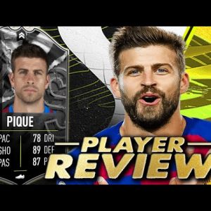 88 SHOWDOWN PIQUE PLAYER REVIEW! SBC PLAYER FIFA 22 ULTIMATE TEAM