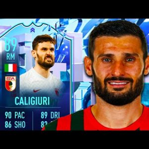 89 FANTASY FUT CALIGIURI PLAYER REVIEW - FIFA 22 ULTIMATE TEAM