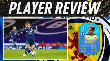 91 NATIONS PLAYER RYAN FRASER PLAYER REVIEW - FIFA 21 ULTIMATE TEAM