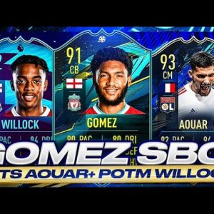 91 PLAYER MOMENTS JOE GOMEZ DURING LIGUE 1 TOTS! FIFA 21 Ultimate Team