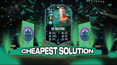 Wow...😍 74 Flashback De Bruyne SBC! (Cheapest Method) | FIFA 22 ULTIMATE TEAM