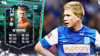 I'M IN DREAMLAND! 😍 74 Flashback Kevin De Bruyne Player Review! FIFA 22 Ultimate Team
