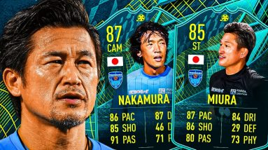 THE PERFECT DUO! 😍 MOMENTS 85 MIURA & 87 NAKAMURA PLAYER REVIEW! - FIFA 22 Ultimate Team