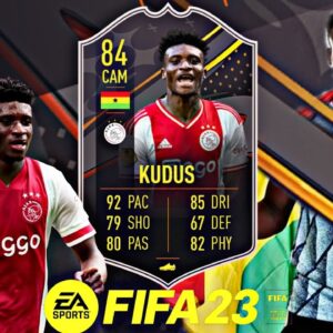 THE GHANAIAN STARBOY!🇬🇭🌟 - 84 RATED STORYLINE MOHAMMED KUDUS REVIEW - FIFA 23