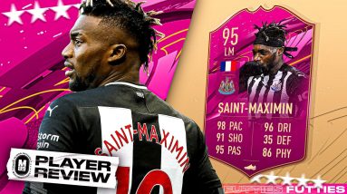 MY GOAT WEARS GUCCI! 🥶 | 95 FUTTIES SAINT MAXIMIN PLAYER REVIEW | FIFA 21 Ultimate Team