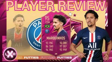 Lohnt er sich?! 🧐 MARQUINHOS 95 FUTTIES SBC - Player Review | FIFA 21 Ultimate Team